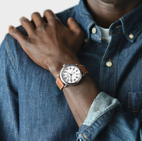 THE RUNWELL 41MM - White - Lansky Bros. | Shinola THE RUNWELL 41MM - White - Lansky Bros. | Shinola