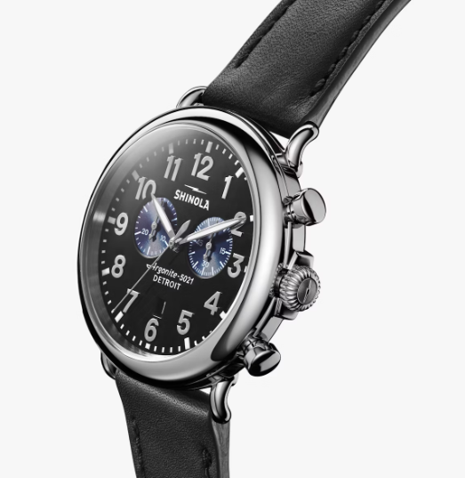 THE RUNWELL CHRONO 47MM - Black