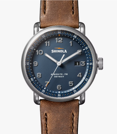 THE CANFIELD MODEL C56 43MM -Continental Blue