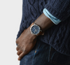 THE CANFIELD MODEL C56 43MM -Continental Blue