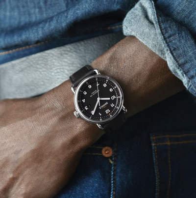 THE CANFIELD MODEL C56 43MM - Black