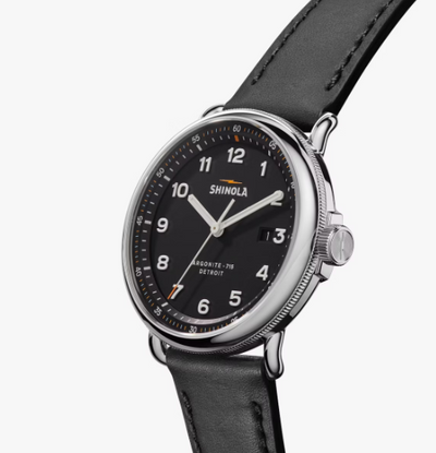 THE CANFIELD MODEL C56 43MM - Black