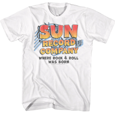 Sun Records Music Notes Tee American Classics