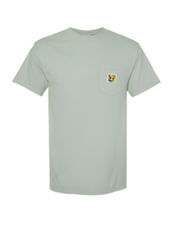 Peabody Stamp Tee - Light Blue