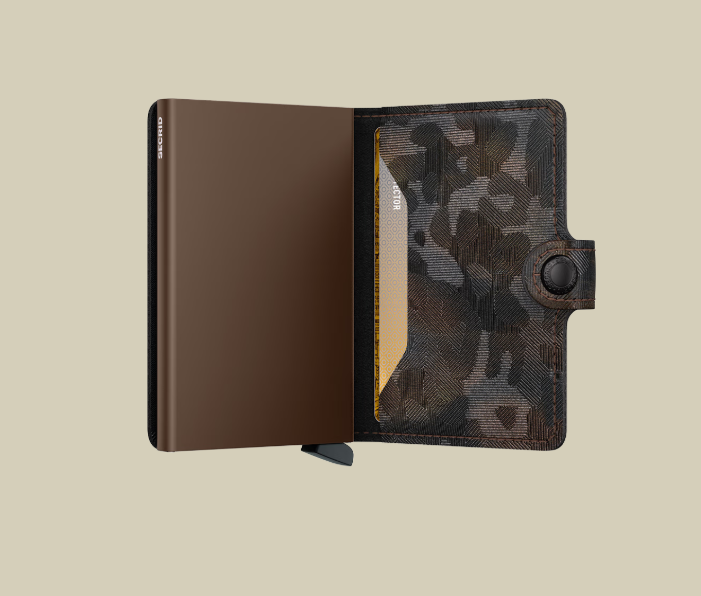 Miniwallet - Jungle Brown