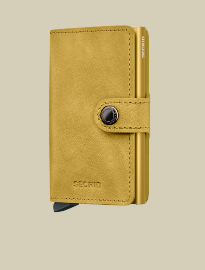 Miniwallet - Vintage Yellow Secrid