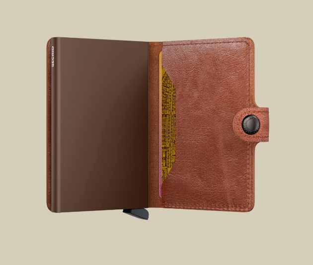 Miniwallet - Vintage Cognac Brown