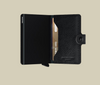 Miniwallet - Vegetable Tanned Black