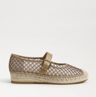 Mackie Mesh Espadrille Mary Jane