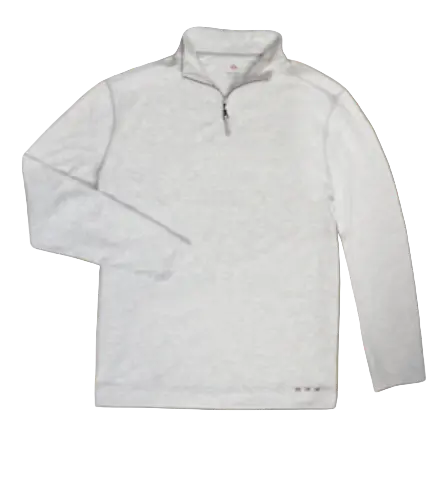 Daybreak 1/4 Zip Pullover - Heather Grey True Grit