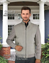 Gavin Pearl Suede Jacket ENZO