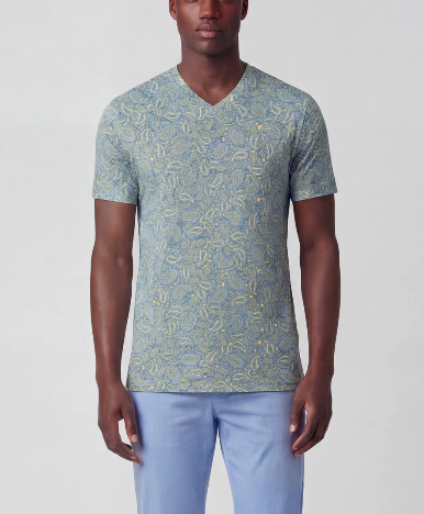 Maze Paisley Pile Sunshine Tee