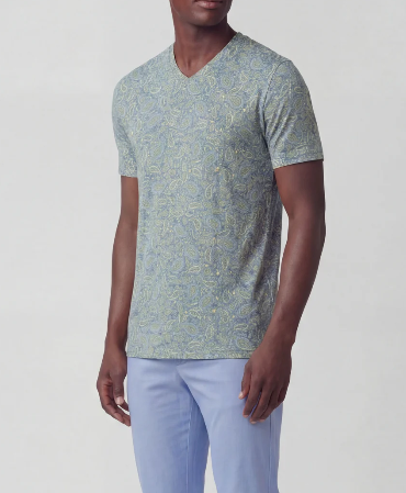 Maze Paisley Pile Sunshine Tee