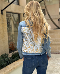 The Light Denim Jacket / White Lotus