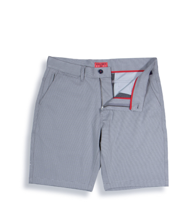 Breakwater Sport Short - Stripe Charcoal