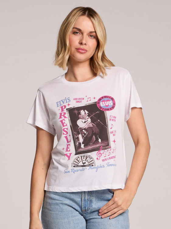 Sun Records Rock & Roll King Collage Tee