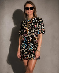 Hayden T-Shirt Dress Vintage Jewelry