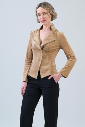 Liquid Leather™ Signature Jacket – Sand