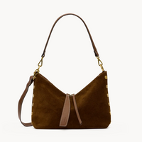 Grace Med - Cinnamon Suede/Antique Gold