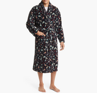 Peabody Paisley Plush Fleece Robe