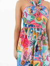 The Sloane Ric Rac Cross Midi Dress