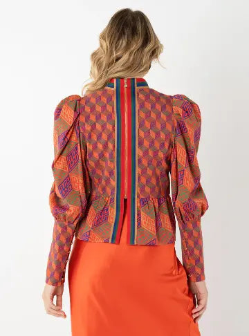 Zoe Top - Vintage Monogram EMILY McCARTHY