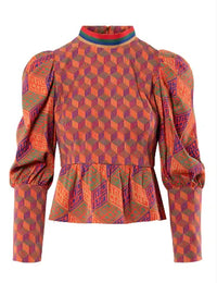 Zoe Top - Vintage Monogram EMILY McCARTHY