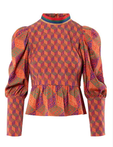 Zoe Top - Vintage Monogram EMILY McCARTHY
