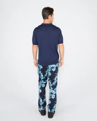 Jack Serious Floral Pant - Navy Lords of Harlech