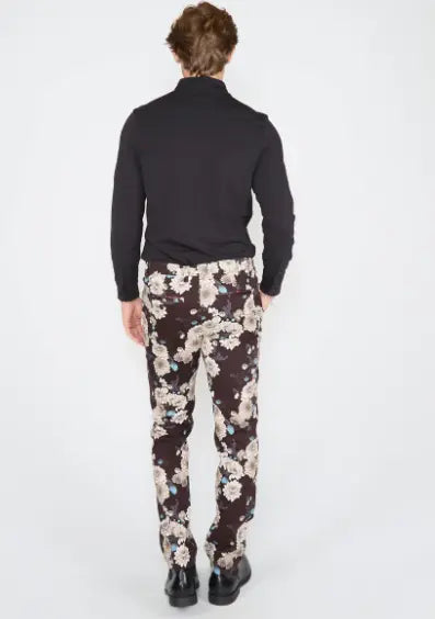 Jack Serious Floral Pant - Black Lords of Harlech