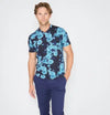 Maze Serious Floral V-Neck - Navy Lords of Harlech