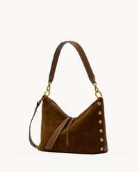 Grace Med - Cinnamon Suede/Antique Gold