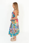 The Sloane Ric Rac Cross Midi Dress J. Marie
