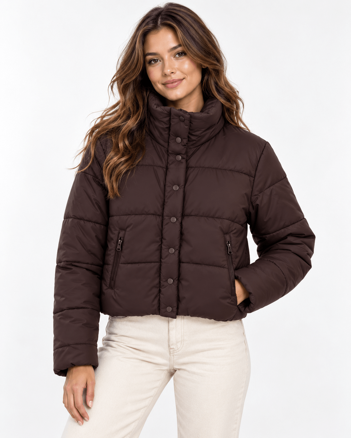Brown Puffer Jacket