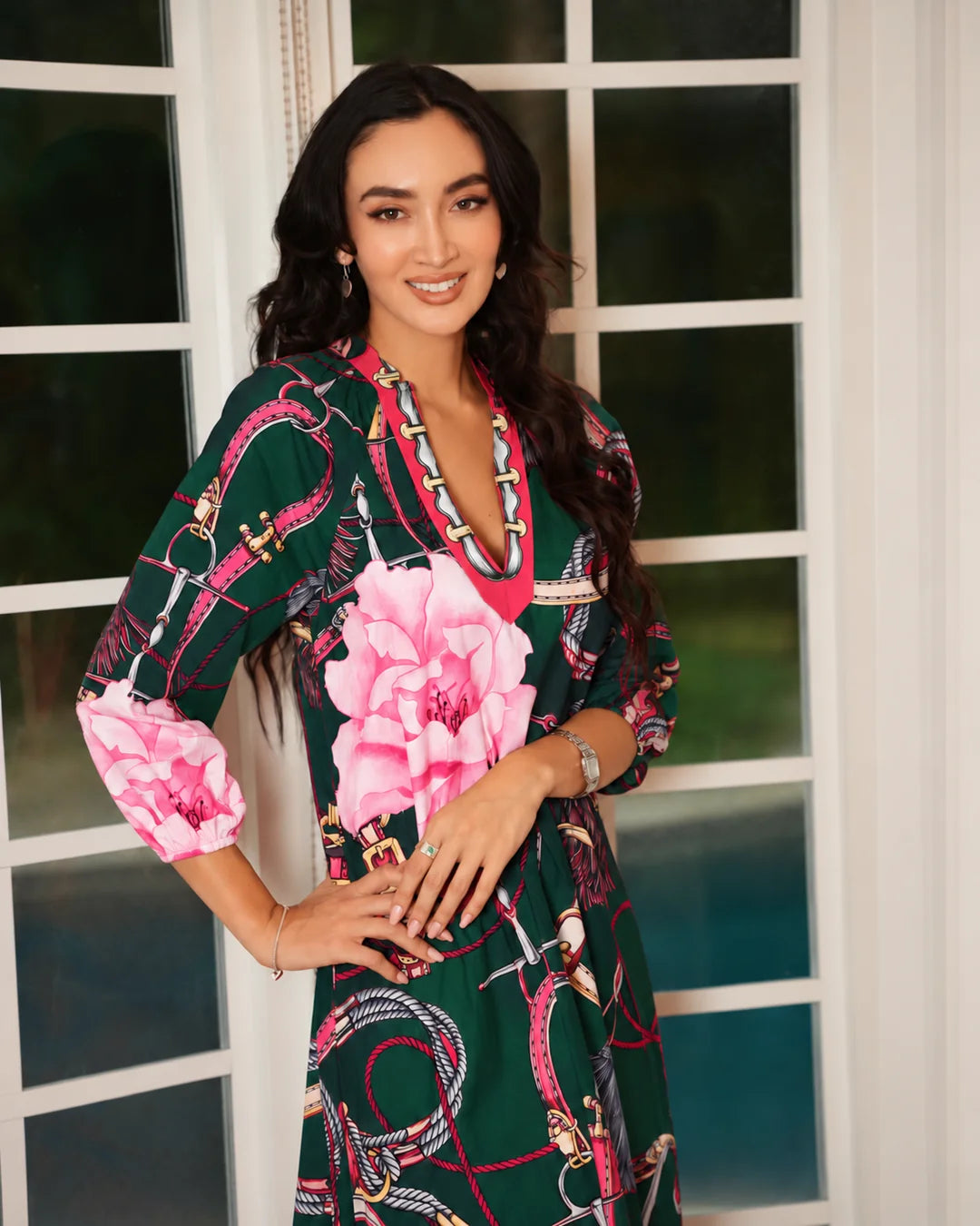St. Tropez Dress Kentucky Pine