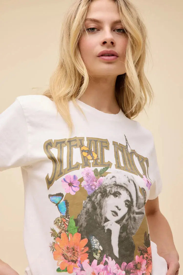 Stevie Nicks Flower Collage Tour Tee DAYDREAMER