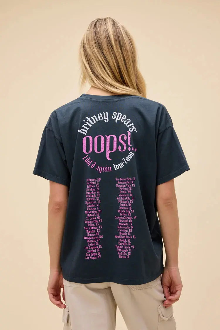 Britney Spears Oops I Did It Again Merch Tee DAYDREAMER