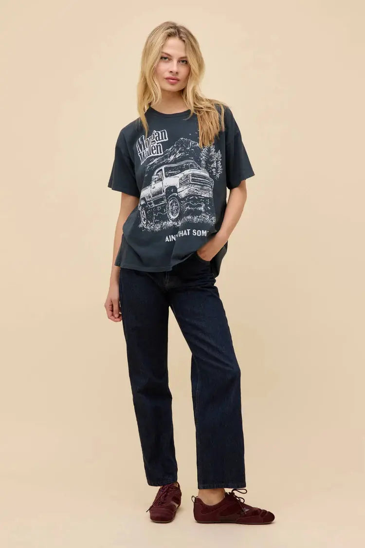 Morgan Wallen Ain't That Some Merch Tee - Vintage Black DAYDREAMER