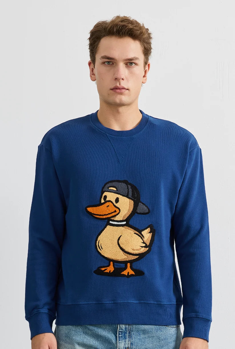CHENILLE DUCK SWEATSHIRT