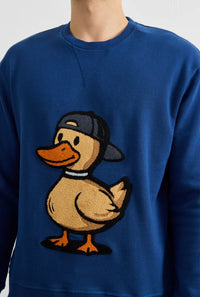 CHENILLE DUCK SWEATSHIRT