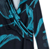 Draped Pleat Top - Floral Eclipse Clara Sun Woo