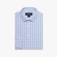 Leeward Dress shirt - Cloud Blue Hampton Plaid