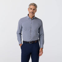Leeward Dress shirt - Espresso Doug Plaid