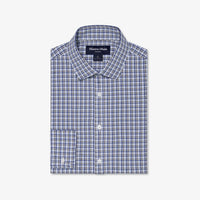 Leeward Dress shirt - Espresso Doug Plaid