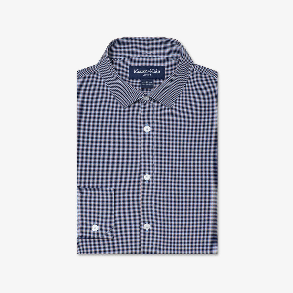 Leeward No Tuck Dress shirt - Thistle Smith Plaid