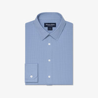 Leeward Dress shirt - Sky Levi Plaid
