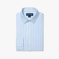 Newport Dress Shirt - Cloud Blue Butcher Stripe