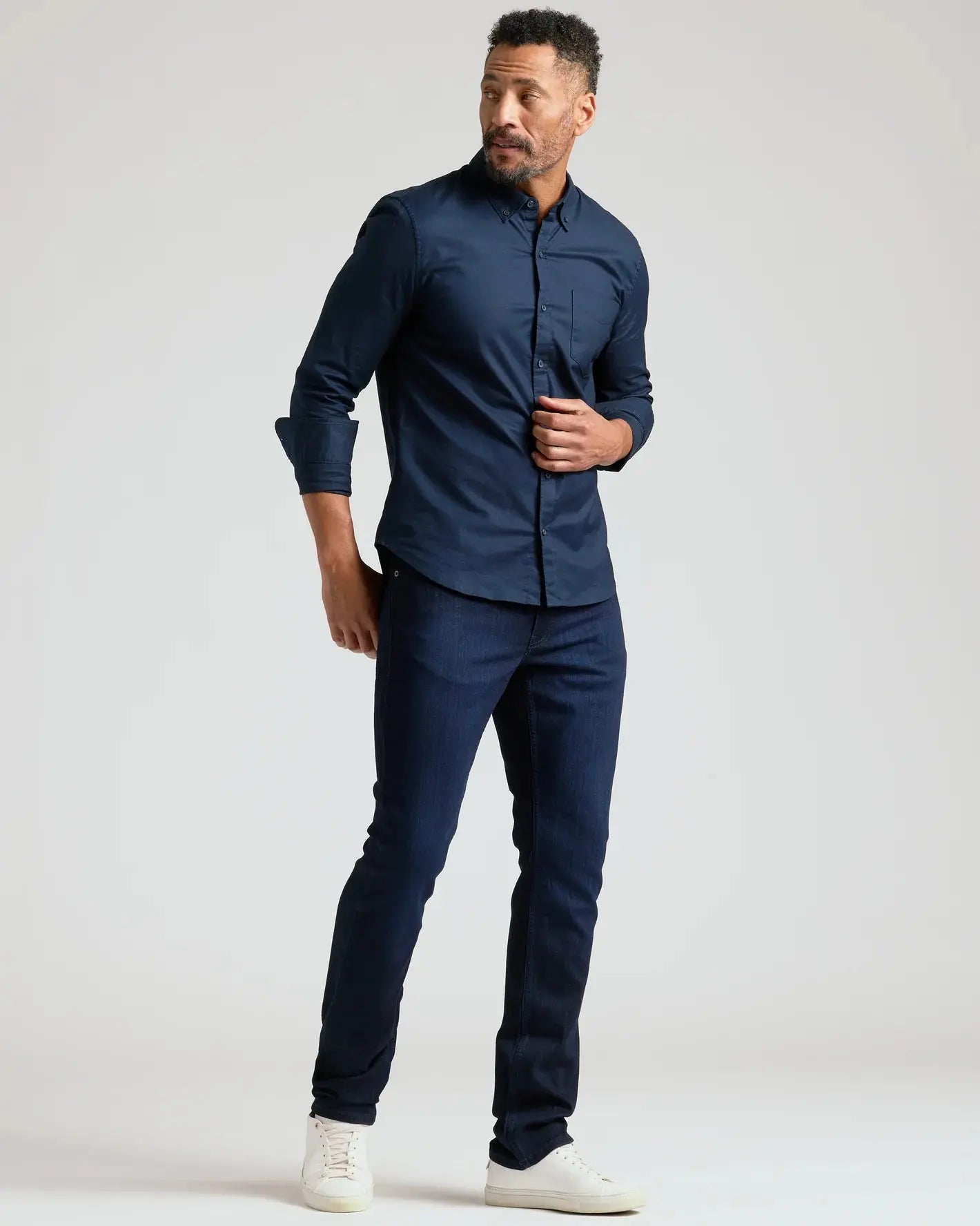 Lansky Bros. Dark Navy Denim Jeans Clothier to The King