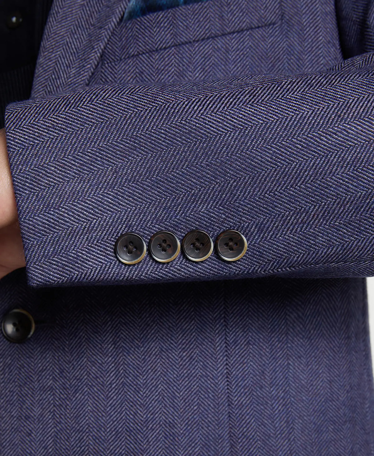 Viking Purple Herringbone Sport Coat