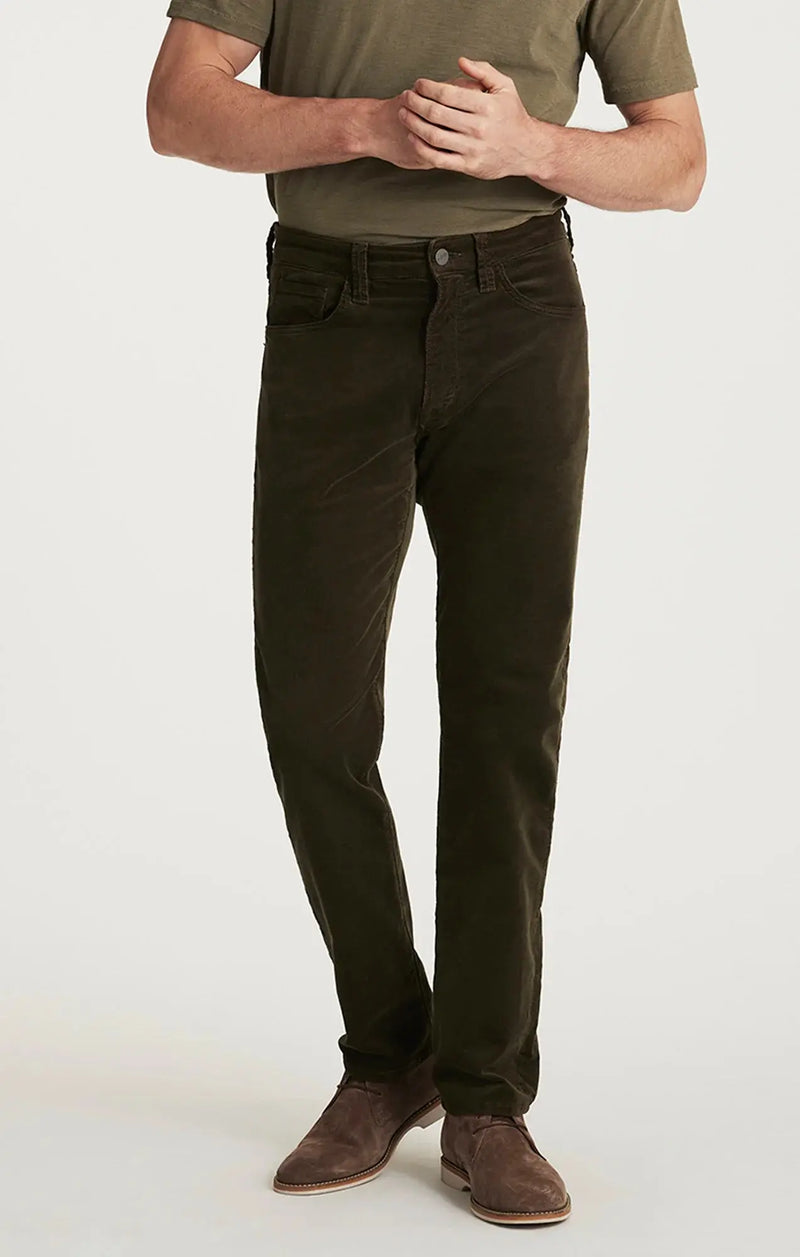 Relaxed Straight Corduroy Pants - Fern Cord 34 Heritage